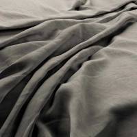 Laundered Linen Fabric - Smoke