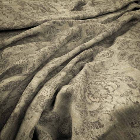 Warwick Heritage Fabrics Bowood Fabric - Sepia - BOWOODSEPIA