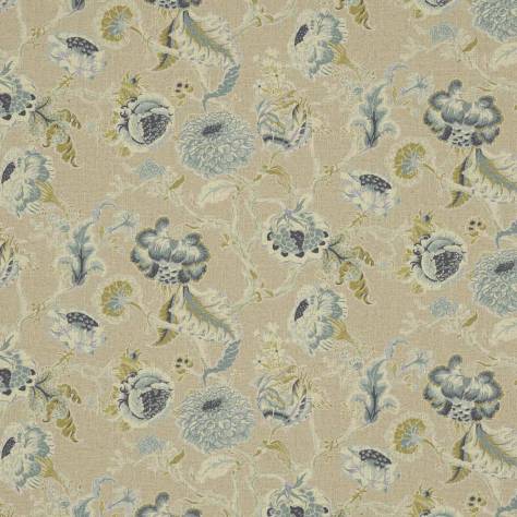 Warwick Heritage Fabrics Chatsworth Fabric - Cerulean - CHATSWORTHCERULEAN - Image 2
