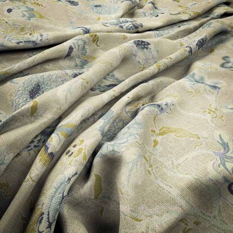 Warwick Heritage Fabrics Chatsworth Fabric - Cerulean - CHATSWORTHCERULEAN - Image 1