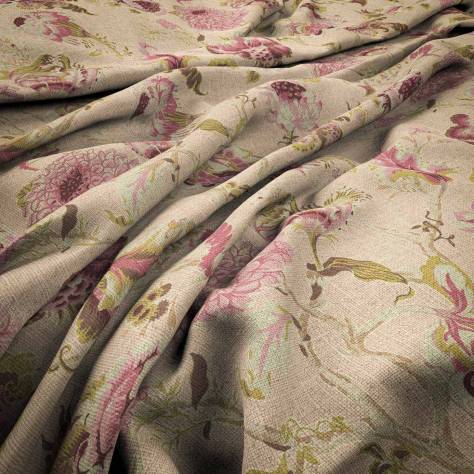 Warwick Heritage Fabrics Chatsworth Fabric - Mulberry - CHATSWORTHMULBERRY