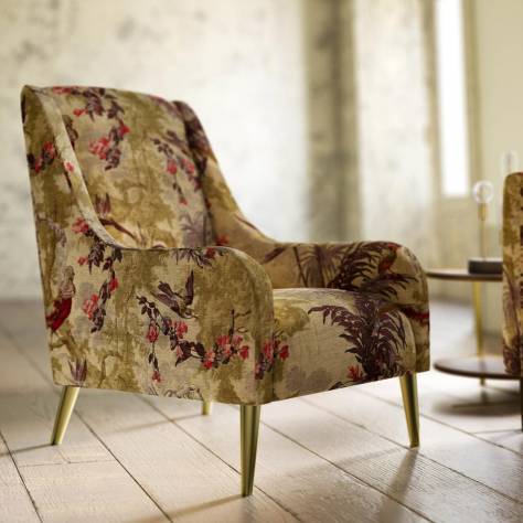 Warwick Heritage Fabrics Glyndebourne Fabric - Emperor - GLYNDEBOURNEEMPEROR