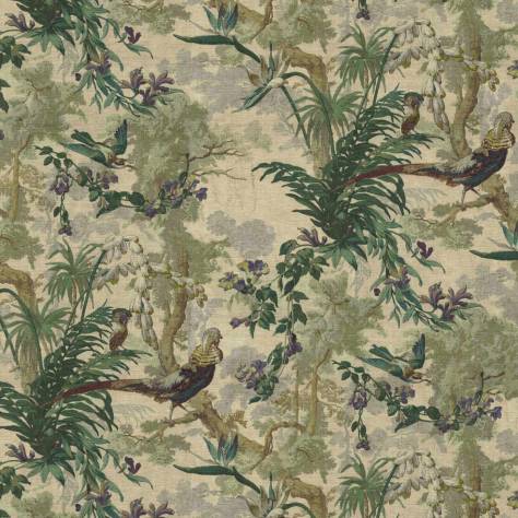 Warwick Heritage Fabrics Glyndebourne Fabric - Forest - GLYNDEBOURNEFOREST - Image 2