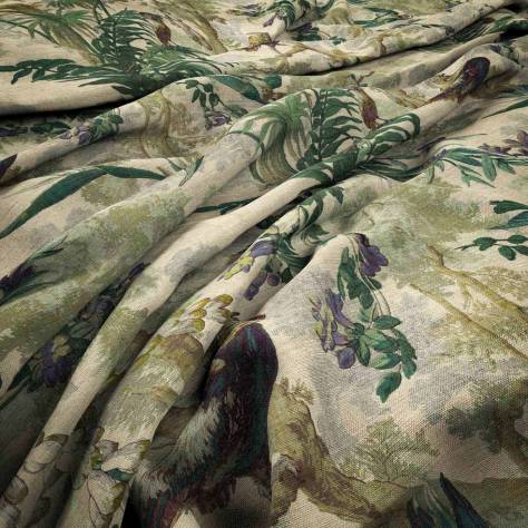 Warwick Heritage Fabrics Glyndebourne Fabric - Forest - GLYNDEBOURNEFOREST - Image 1