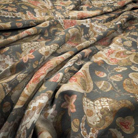 Warwick Heritage Fabrics Houghton Fabric - Sienna - HOUGHTONSIENNA