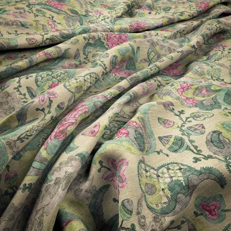 Warwick Heritage Fabrics Houghton Fabric - Verdigris - HOUGHTONVERDIGRIS - Image 1