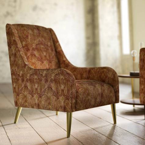 Warwick Heritage Fabrics Rousham Fabric - Antique - ROUSHAMANTIQUE