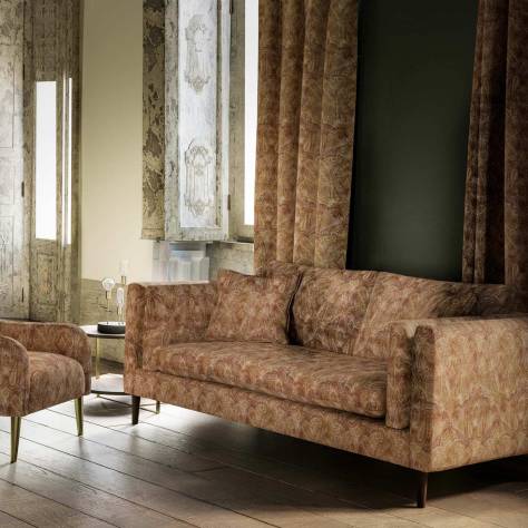 Warwick Heritage Fabrics Rousham Fabric - Antique - ROUSHAMANTIQUE - Image 4
