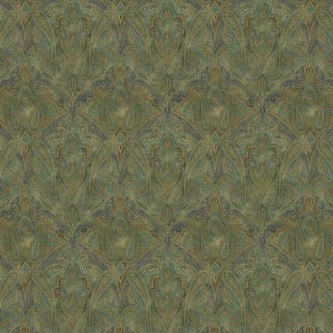 Warwick Heritage Fabrics Rousham Fabric - Chartreuse - ROUSHAMCHARTREUSE - Image 2