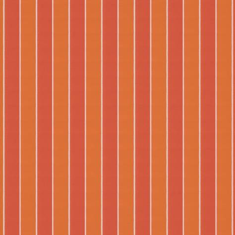 Warwick Beachclub Fabrics Robberg Fabric - Tangerine - ROBBERG-TANGERINE