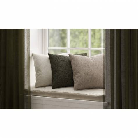 Warwick Boucle Fabrics Andes Fabric - Onyx - ANDES-ONYX