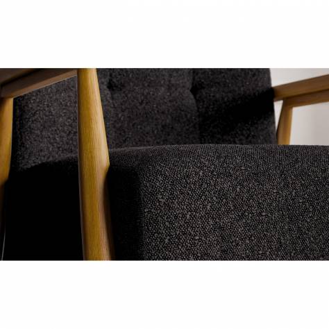 Warwick Boucle Fabrics Andes Fabric - Steel - ANDES-STEEL