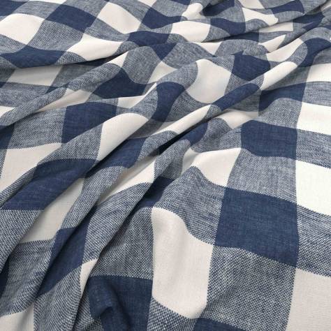 Warwick Scarborough Fair Fabrics Bridlington Fabric - Delft - BRIDLINGTON-DELFT