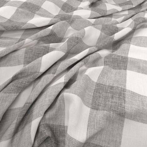 Warwick Scarborough Fair Fabrics Bridlington Fabric - Grey - BRIDLINGTON-GREY