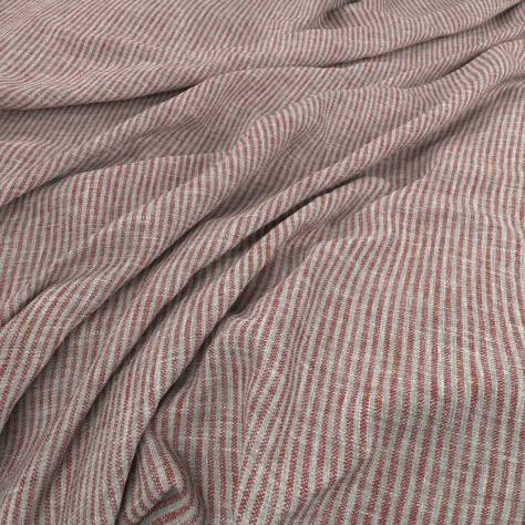 Warwick Scarborough Fair Fabrics Filey Fabric - Terracotta - FILEY-TERRACOTTA