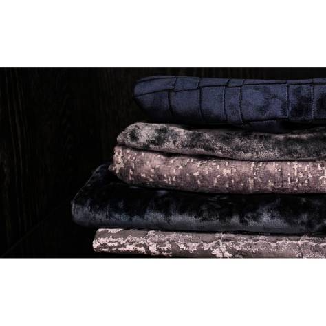 Warwick Luxe Fabrics Alessi Fabric - Indigo - ALESSI-INDIGO - Image 2