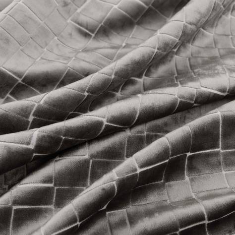 Warwick Luxe Fabrics Alessi Fabric - Nickel - ALESSI-NICKEL