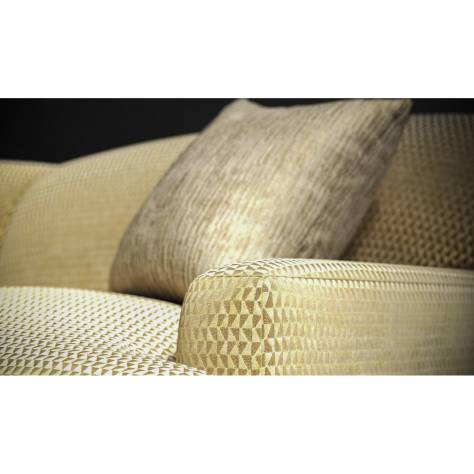 Warwick Luxe Fabrics Cassar Fabric - Gold - CASSAR-GOLD
