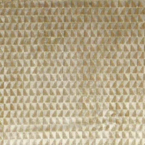 Warwick Luxe Fabrics Cassar Fabric - Gold - CASSAR-GOLD
