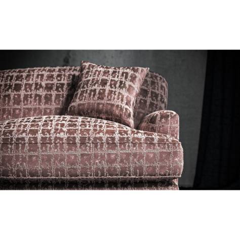 Warwick Luxe Fabrics Rinaldi Fabric - Onyx - RINALDI-ONYX - Image 2