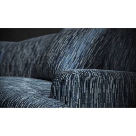 Warwick Luxe Fabrics Santi Fabric - Basalt - SANTI-BASALT