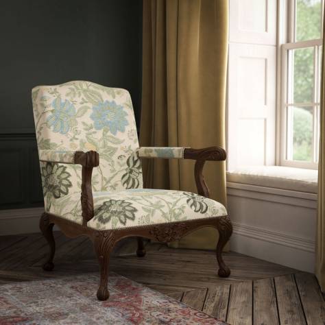 Warwick The Red House Fabric Byrdcliffe Fabric - Oxford - BYRDCLIFFEOXFORD