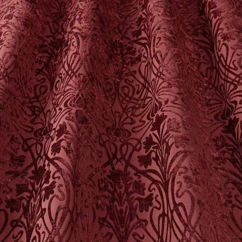 iLiv Chalfont Fabrics Tiverton Fabric - Carmine - TIVERTONCARMINE - Image 1