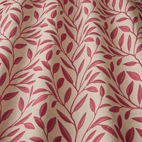 iLiv Chalfont Fabrics Whitwell Fabric - Carmine - WHITWELLCARMINE - Image 1