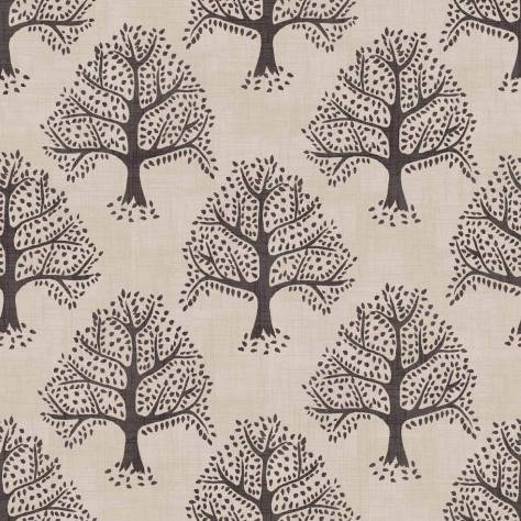 iLiv Imprint Fabrics Great Oak Fabric - Coal - GREATOAKCOAL