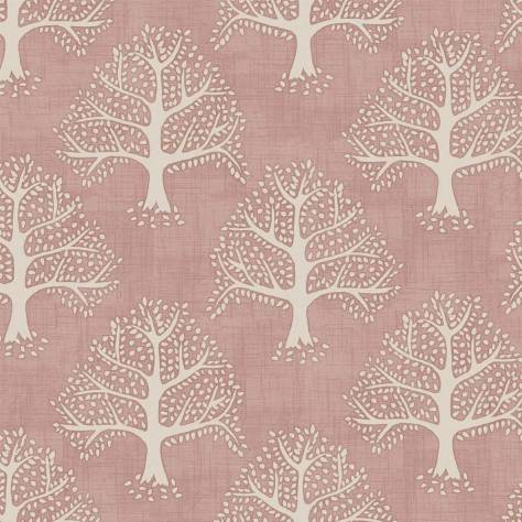 iLiv Imprint Fabrics Great Oak Fabric - Coral - GREATOAKCORAL