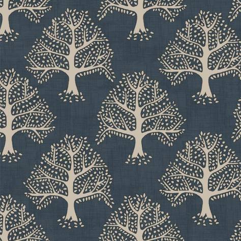 iLiv Imprint Fabrics Great Oak Fabric - Midnight - GREATOAKMIDNIGHT - Image 1