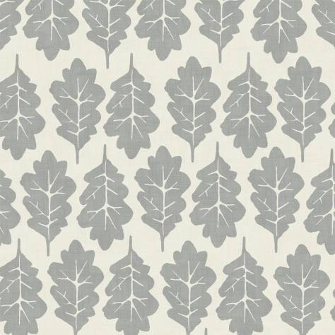 iLiv Imprint Fabrics Oak Leaf Fabric - Dove - OAKLEAFDOVE