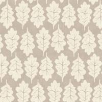 Oak Leaf Fabric - Oatmeal