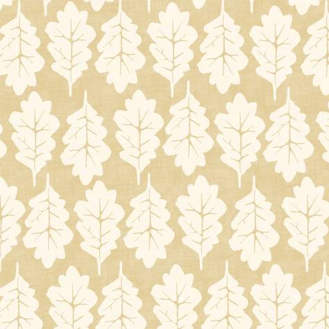 iLiv Imprint Fabrics Oak Leaf Fabric - Ochre - OAKLEAFOCHRE - Image 1