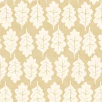 Oak Leaf Fabric - Ochre