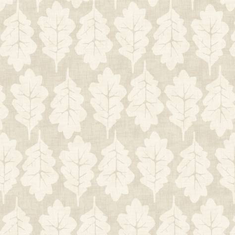 iLiv Imprint Fabrics Oak Leaf Fabric - Pebble - OAKLEAFPEBBLE - Image 1