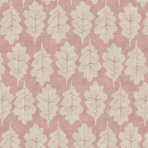 iLiv Imprint Fabrics Oak Leaf Fabric - Rose - OAKLEAFROSE - Image 1