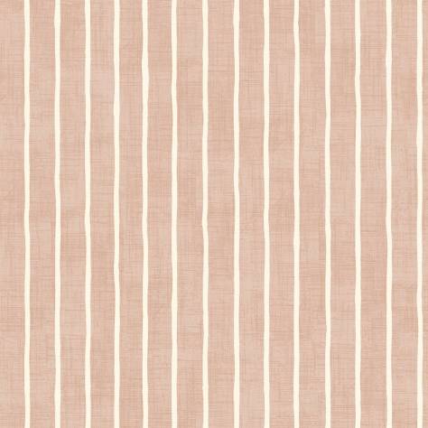 iLiv Imprint Fabrics Pencil Stripe Fabric - Coral - PENCILSTRIPECORAL