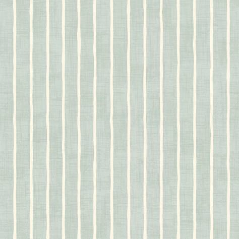 iLiv Imprint Fabrics Pencil Stripe Fabric - Duckegg - PENCILSTRIPEDUCKEGG