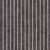Pencil Stripe Fabric - Ebony
