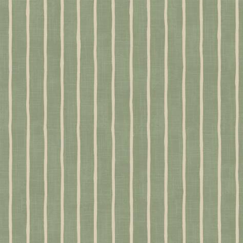 iLiv Imprint Fabrics Pencil Stripe Fabric - Lichen - PENCILSTRIPELICHEN