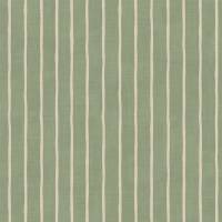 Pencil Stripe Fabric - Lichen