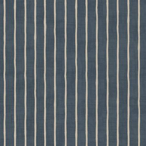 iLiv Imprint Fabrics Pencil Stripe Fabric - Midnight - PENCILSTRIPEMIDNIGHT