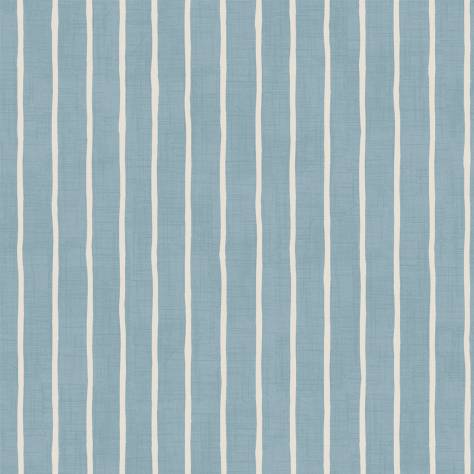 iLiv Imprint Fabrics Pencil Stripe Fabric - Ocean - PENCILSTRIPEOCEAN