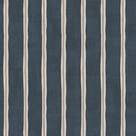 iLiv Imprint Fabrics Rowing Stripe Fabric - Midnight - ROWINGSTRIPEMIDNIGHT