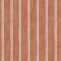 Rowing Stripe Fabric - Paprika