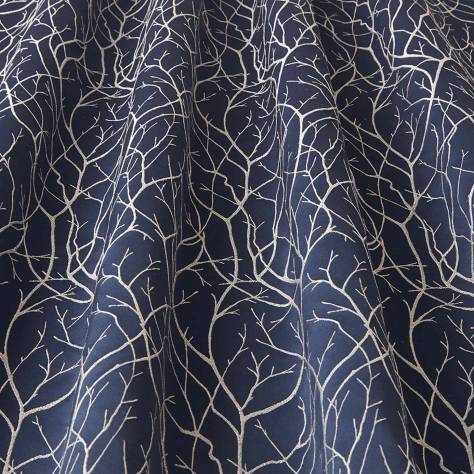 iLiv Charnwood Fabrics Cuerden Fabric - Midnight - CUERDENMIDNIGHT - Image 2