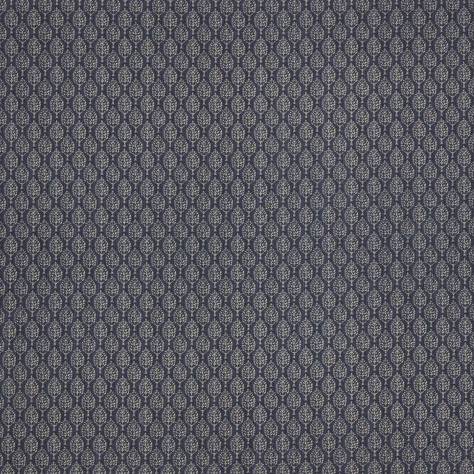 iLiv Silk Road Fabrics Kemble Fabric - Sapphire - BCIA/KEMBLSAP