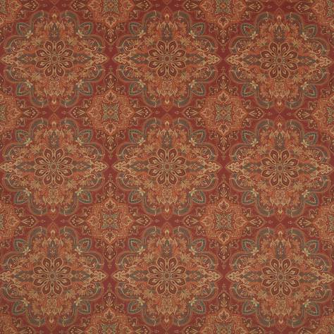 iLiv Silk Road Fabrics Khiva Fabric - Carnelian - DPAV/KHIVACAR - Image 1