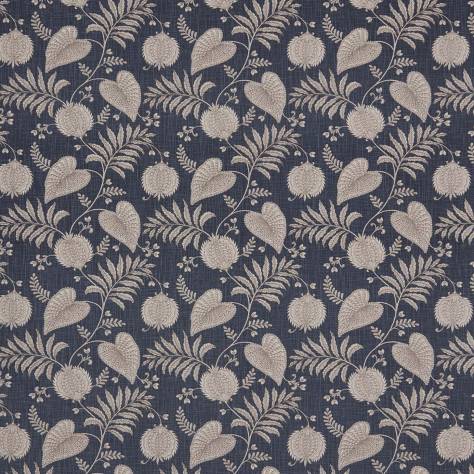 iLiv Silk Road Fabrics Senja Fabric - Sapphire - BCIA/SENJASAP - Image 1